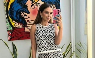 Paula Echevarría tiene el conjunto de Primark más favorecedor del verano, y queda genial con sandalias planas