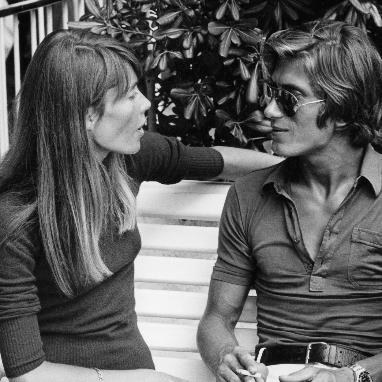 Françoise Hardy junto a Jacques Dutronc en 1968./GTRES