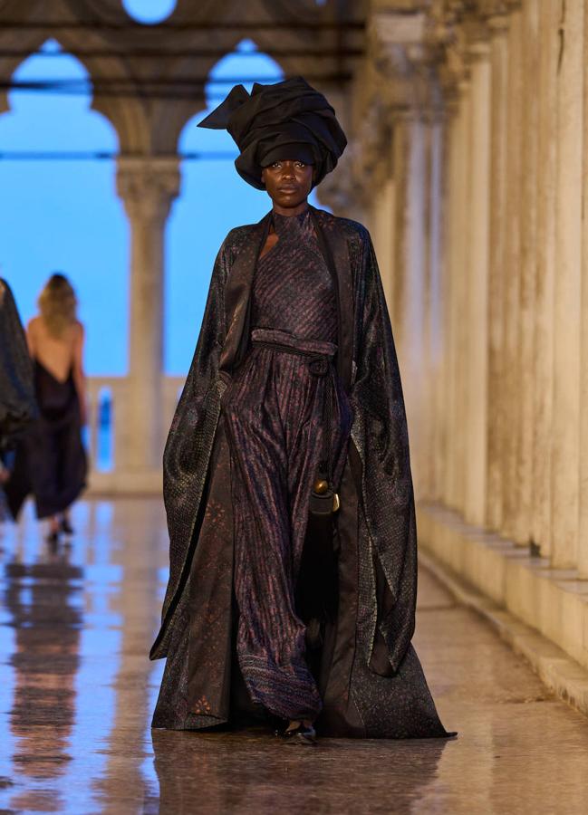 Desfile de la colección resort de Max Mara en el Palazzo Ducale de Venecia. Foto: Cortesía.