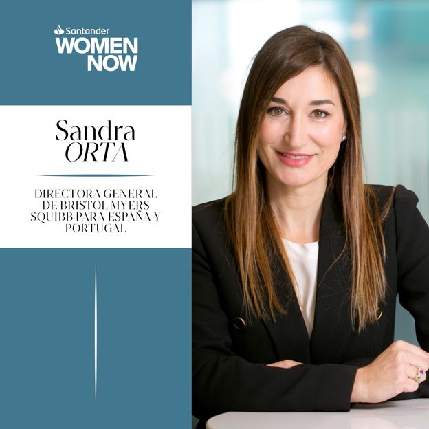 Sandra Orta, directora general de Bristol Myers Squibb, estará en Santander WomenNOW