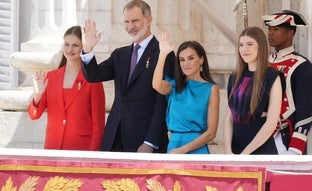 Por qué no vemos a Letizia y Felipe en el balcón del Palacio Real más a menudo: solo tres veces en 20 años