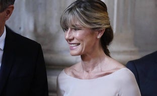 Begoña Gómez, la mejor vestida del X aniversario de la Proclamación del rey Felipe con un precioso vestido de invitada