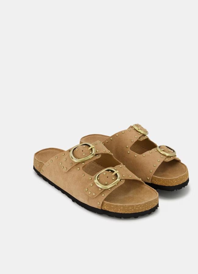 Sandalias de piel de Green Coast.