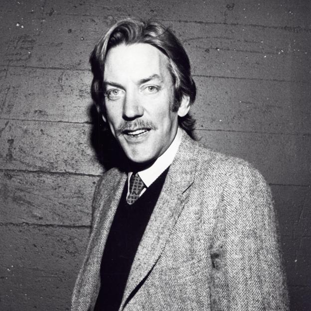 Donald Sutherland, en una imagen de 1980. 