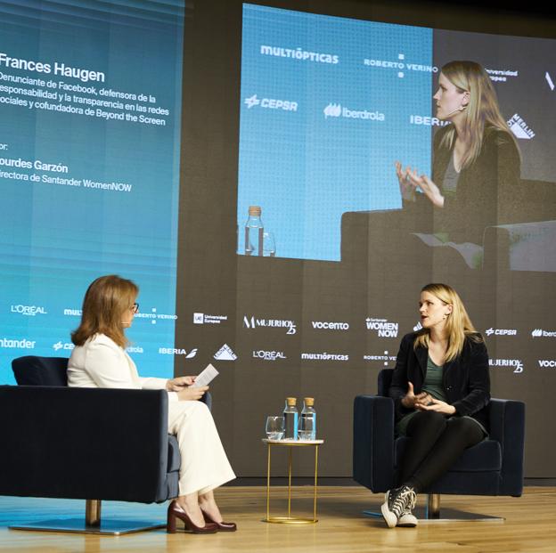 La denunciante de Facebook