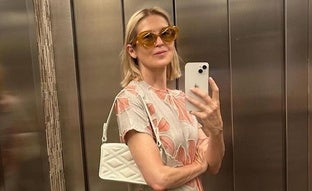 El vestido made in Spain que obsesiona a Kelly Rutherford esta temporada