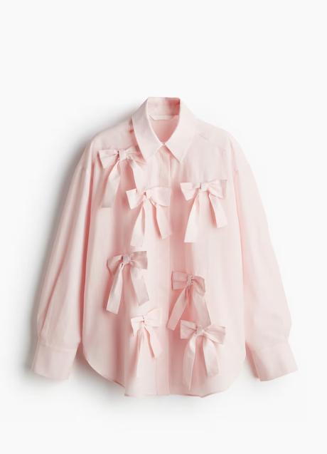 Camisa rosa de H&M (39,99 euros)