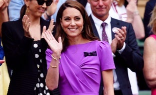 Kate Middleton, guapísima en Wimbledon: el mensaje oculto de su vestido de regreso