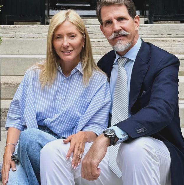 Marie Chantal-Miller y Pablo de Grecia.