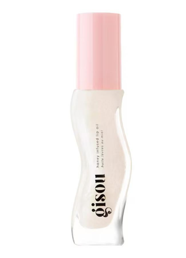 Brillo de labios Honey Infused Lip Oil de Gisou.