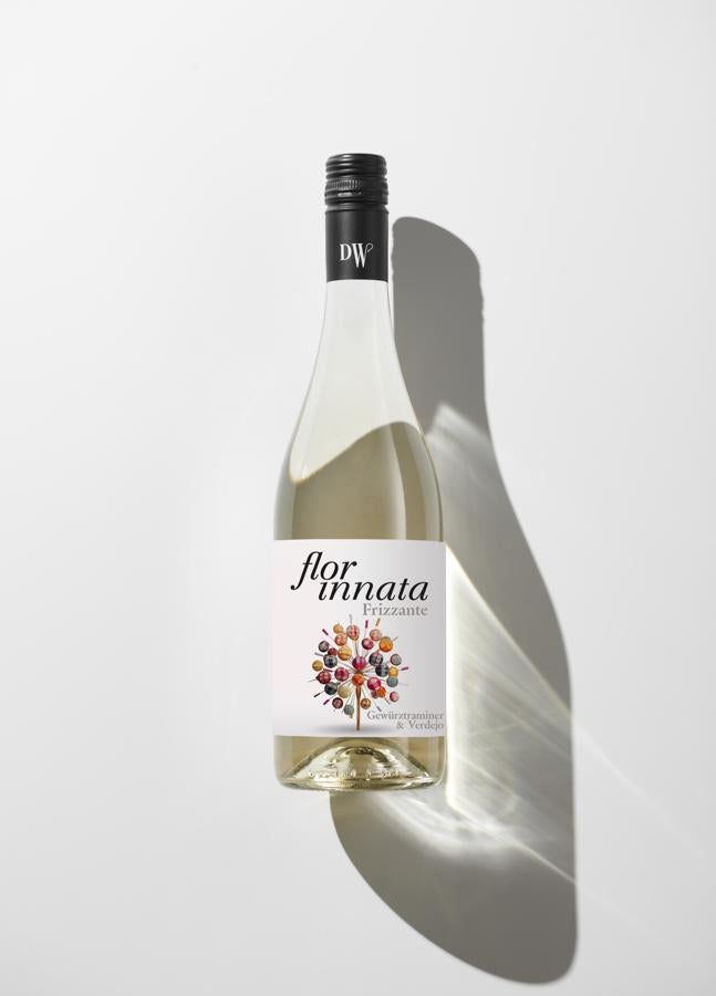 Botella del vino blanco frizzante de Flor Innata. /DR