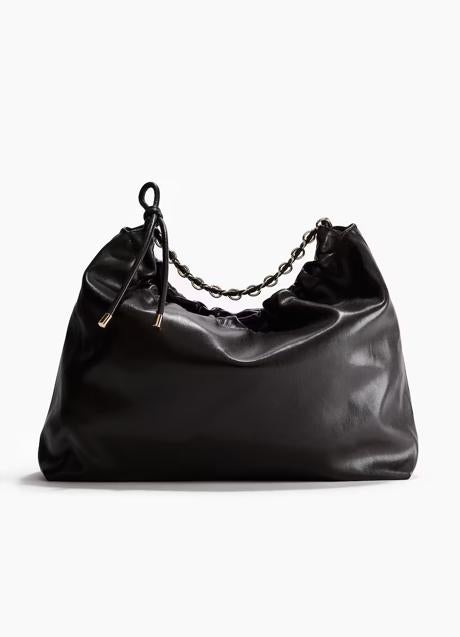 Bolso negro de H&M (37,99 euros)