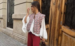 Blusas anchas estilo boho chic que son tendencia esta temporada