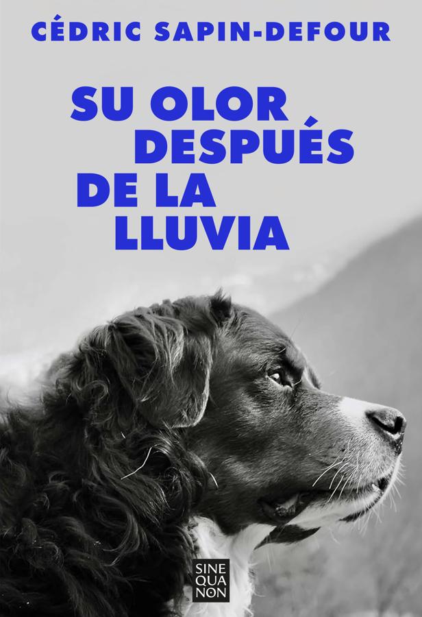 Portada de Su olor después de la lluvia, el libro en el que el escritor francés Cédric Sapi-Defour narra la historia de su perro./ Ediciones B. 