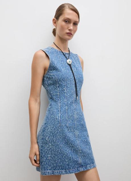 Vestido vaquero de Mango (49,99 euros)