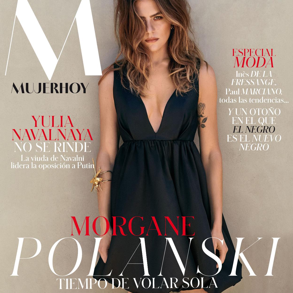 Morgane Polanski, protagonista del número de septiembre de Mujerhoy./DR