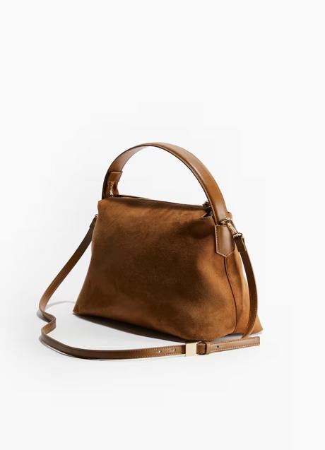 Bolso marrón de H&M (29,99 euros)