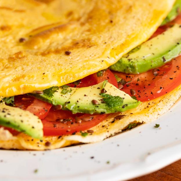 Tortilla de avena. 