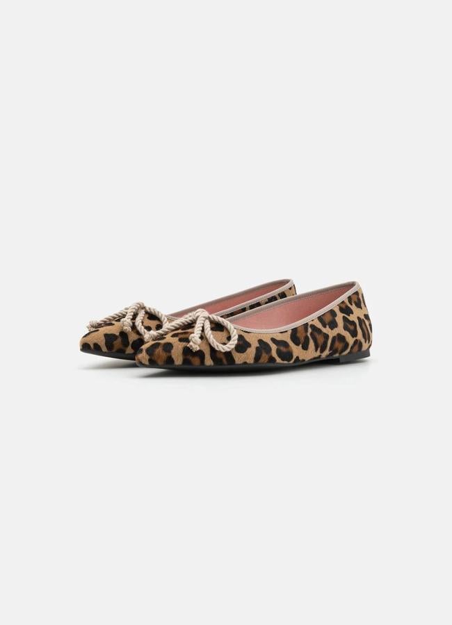 Bailarinas de punta con animal print