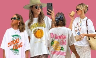 Dónde comprar las camisetas originales que las que más saben de moda se ponen con las faldas largas