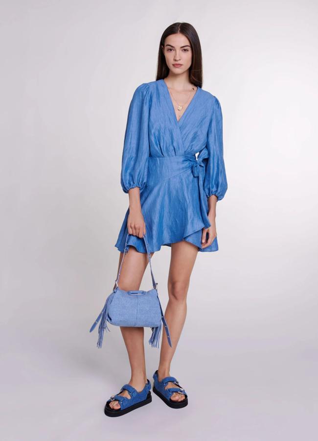 Wrap dress de Maje.