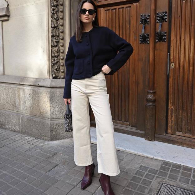 Los pantalones culotte que mejor sientan con botas y botines