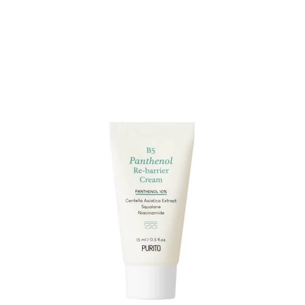 B5 Panthenol Re-Barrier Cream de Purito. Precio: 8,45 euros