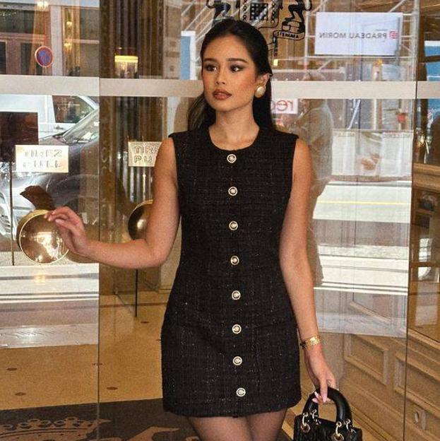 Estos vestidos preppy al estilo parisino de H&M te harán parecer ir vestida de lujo (y rejuvenecen mucho)