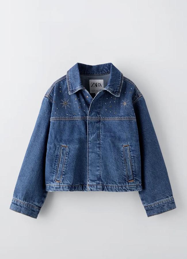 Chaqueta en denim de Zara Kids.