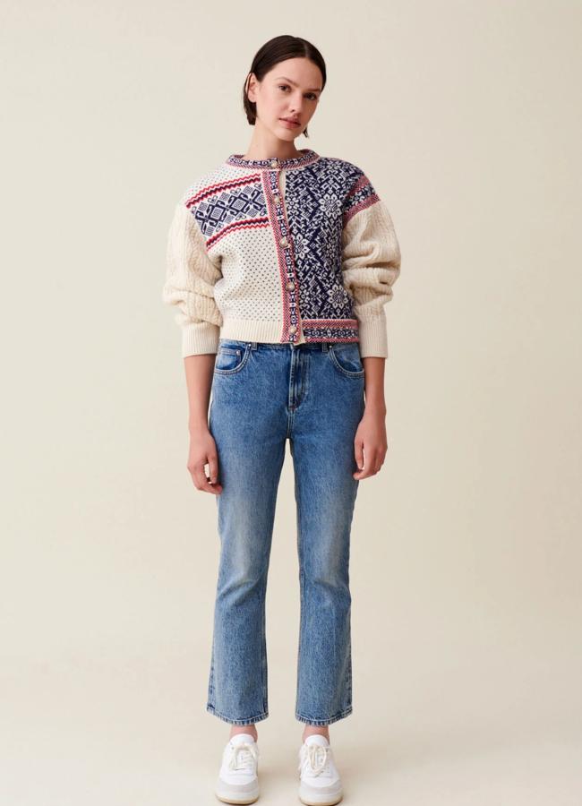 Jersey tipo cárdigan de Claudie Pierlot, 295 euros.
