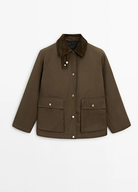 Chaqueta caqui de Massimo Dutti (169 euros)