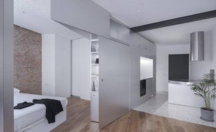 Qué es el triángulo mágico, el truco deco para transformar un pequeño apartamento en una casa grande y versátil