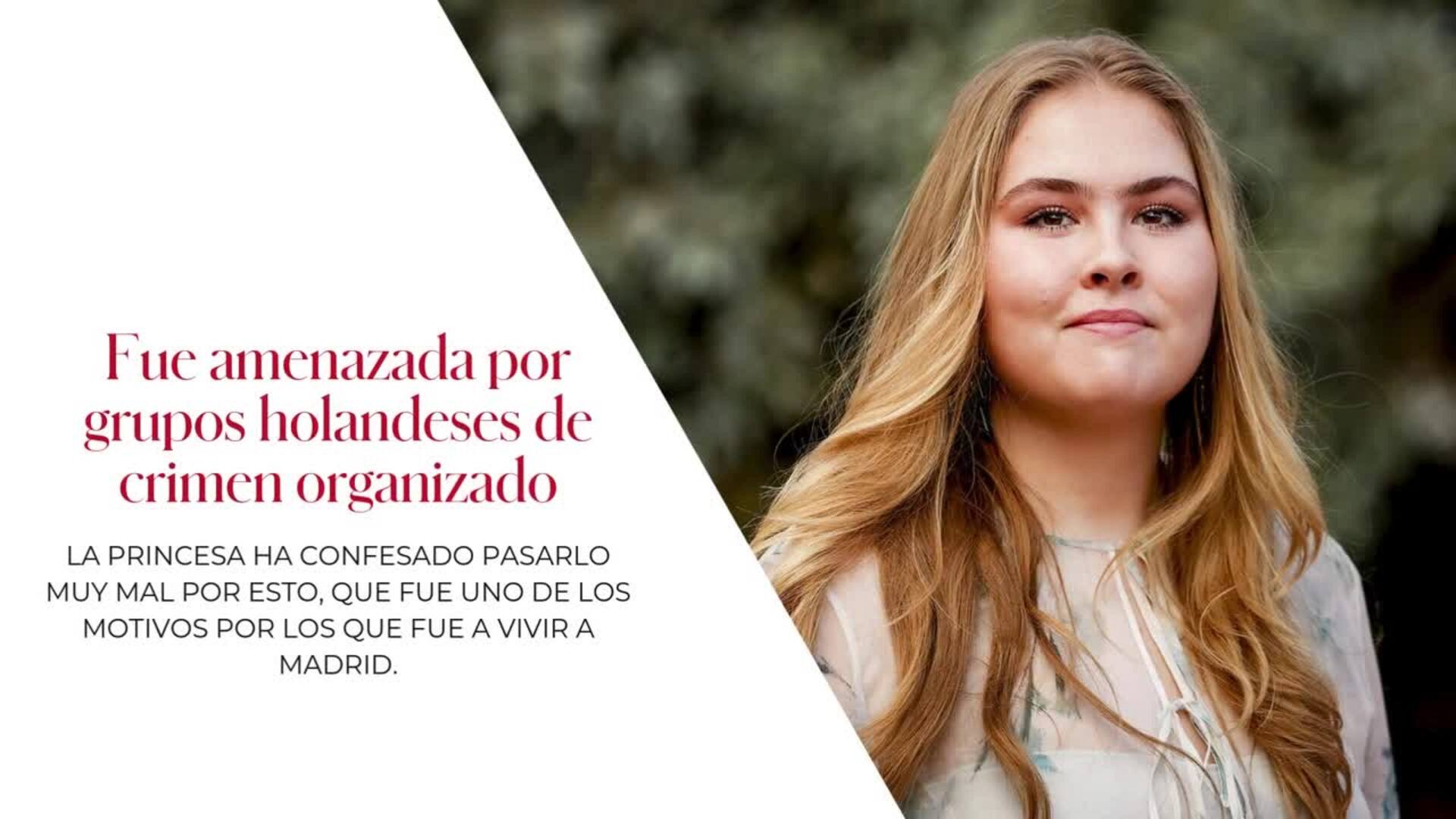 Delgada e insegura, por qué se esconde la princesa Amalia detrás de Máxima de Holanda: «No quiero ser reina todavía»