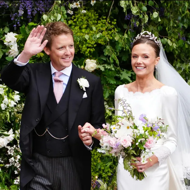 La boda de Hugh Grosvenor y Olivia Henson. 