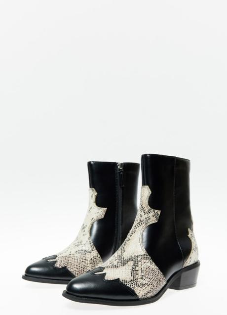 Botines cowboy de Sfera (32,99 euros)