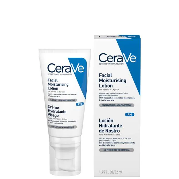 Cerave PM Facial Moisturizing Lotion.