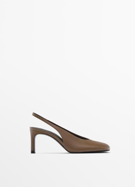 Zapatos destalonados de Massimo Dutti (89,99 euros)