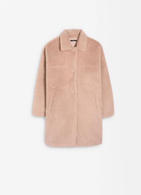 Abrigo rosa de Parfois (69,99 euros)