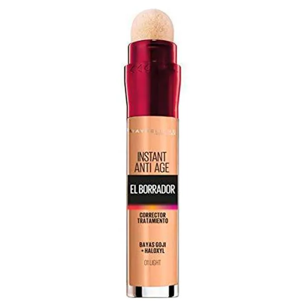 Corrector de ojeras e imperfecciones Borrador de Maybelline New York.