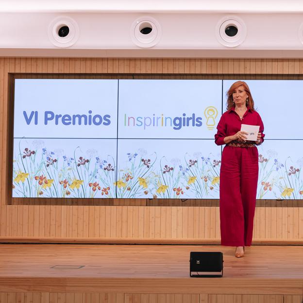 Marta Pérez Dorao en los Premios Inspiring Girls.