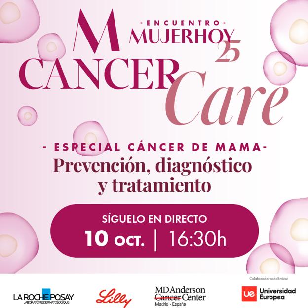 Sigue en en directo Mujerhoy Cancer Care 2024 especial cáncer de mama: prevención, diagnóstico y tratamiento