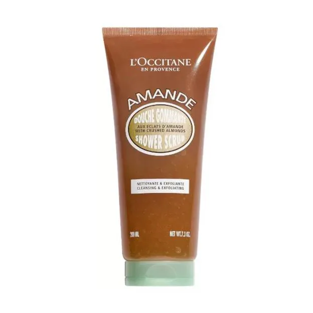 Gel de ducha exfoliante de almendras de L'Occitane. Precio: 20 euros.