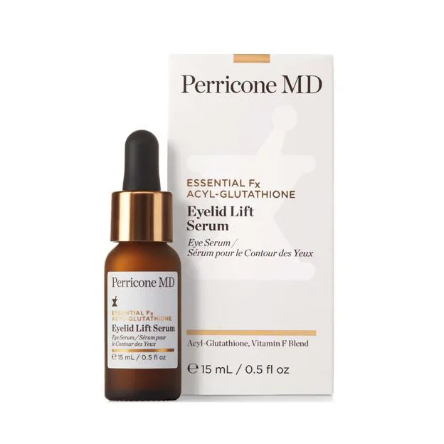 Sérum para el contorno de los ojos y los párpados Eyelid Lift Serum de Perricone MD. Cuesta 105 euros en la web de la firma.