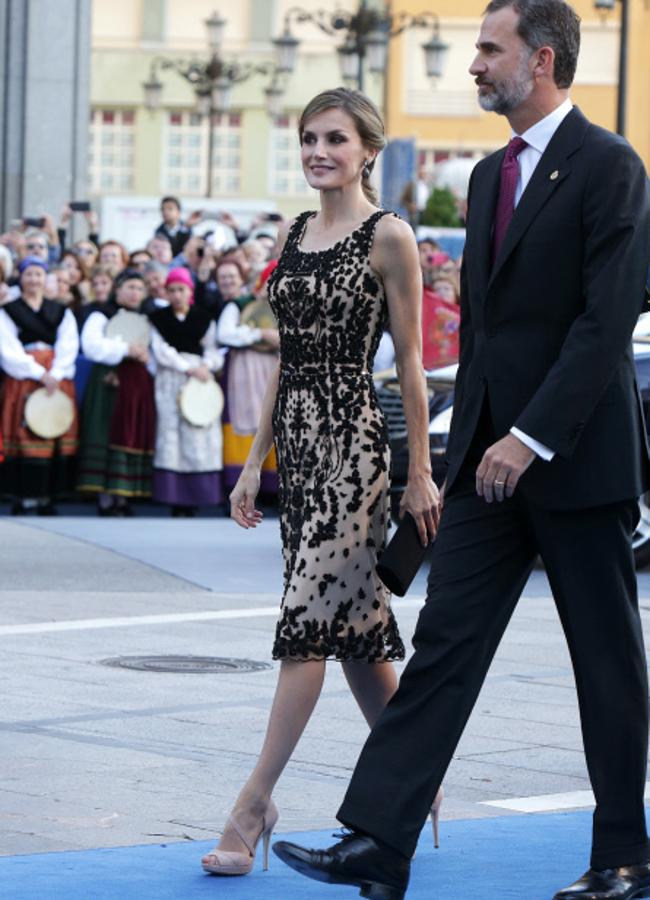 La reina Letizia en los Premios Princesa de Asturias de 2016 (GTRES)