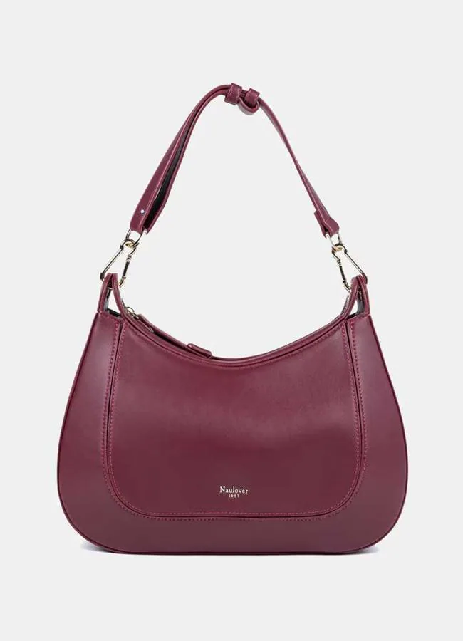 Bolso de mujer Naulover formato media luna de tamaño mediano (112,70 € en El Corte Inglés)