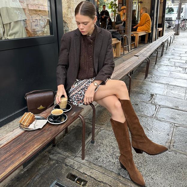 Botas de ante, la tendencia favorita de las mejor vestidas en Instagram para este otoño
