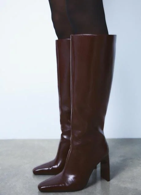 Botas altas de Zara (49,99 euros)