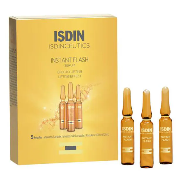 Ampollas Instant Flash de ISDIN.