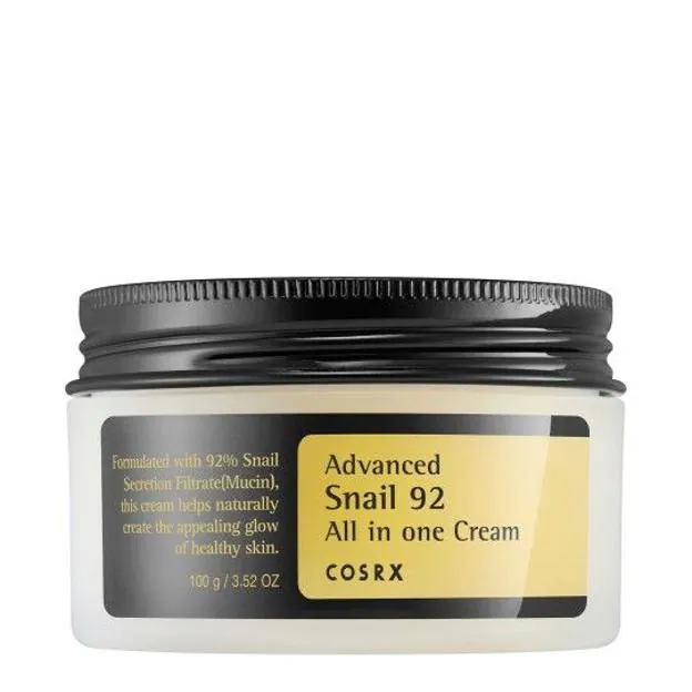 Advanced Snail 92 All In One Cream de Cosrx. Precio: 31 euros