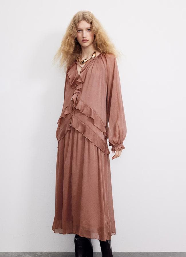 Vestido boho de H&M, 49,99 euros.